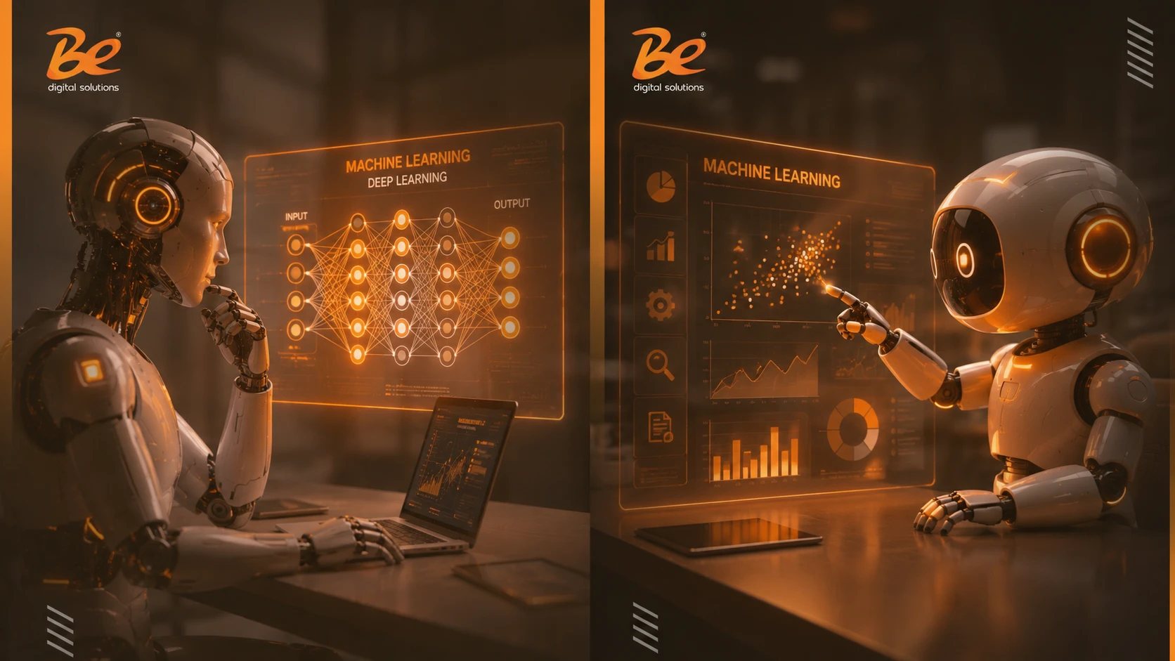 Features of our educational program in machine learning